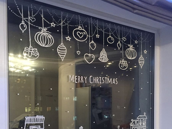 Window clipping sticker style