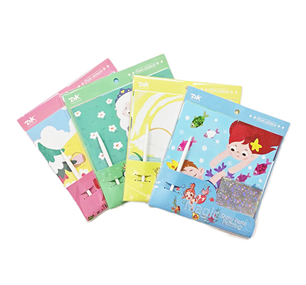 What are the characteristics of synthetic paper stickers?