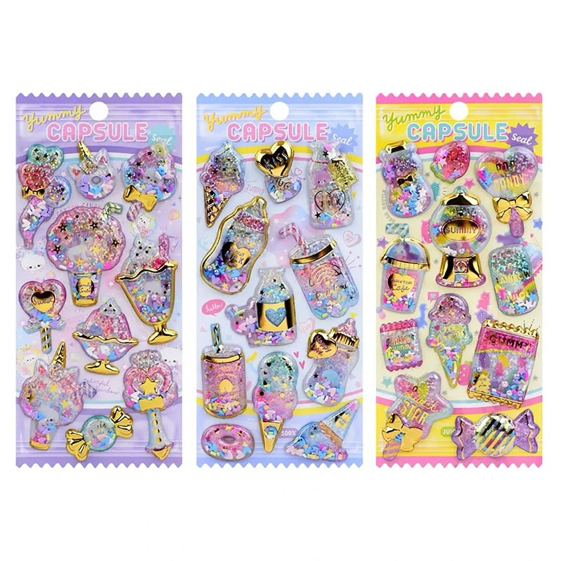 Foil Puffy Sticker