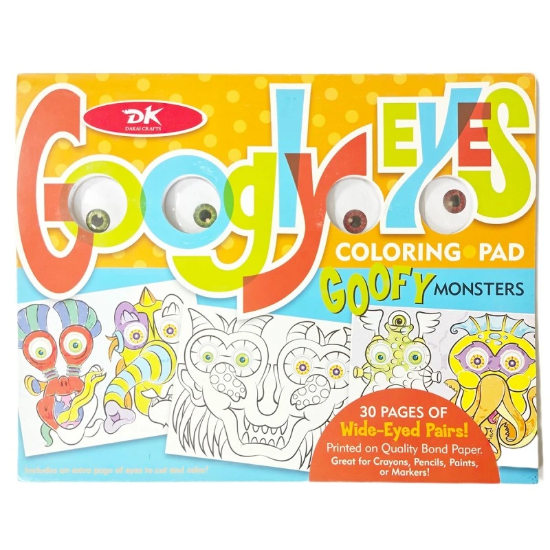 Googly Eye Color Pad Book