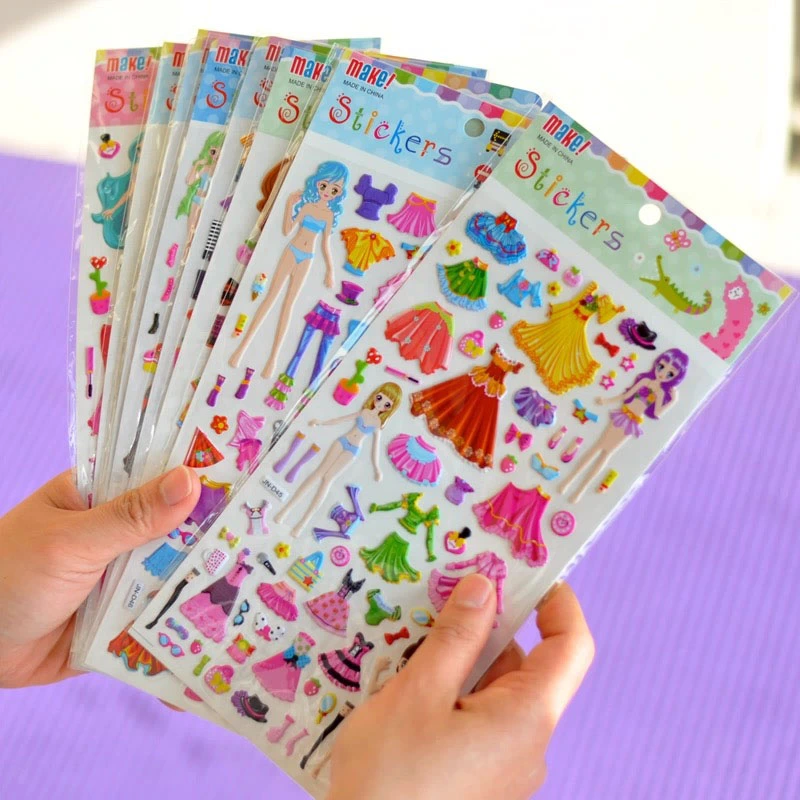 PU Puffy sticker